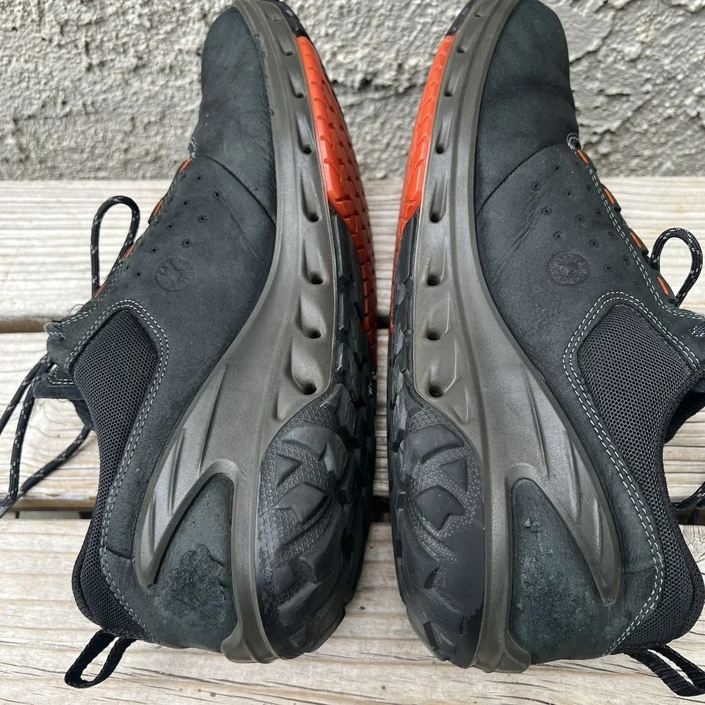 ECCO‎ Shoes Men Size 10 Core Hydromax Water Resistant Golf Black Leather
